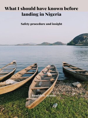 cover image of What I should have known before landing in Nigeria